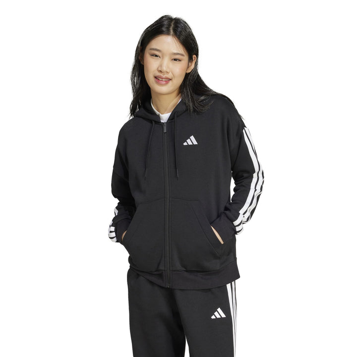 adidas W 3S Fl Fz Hd - black/white