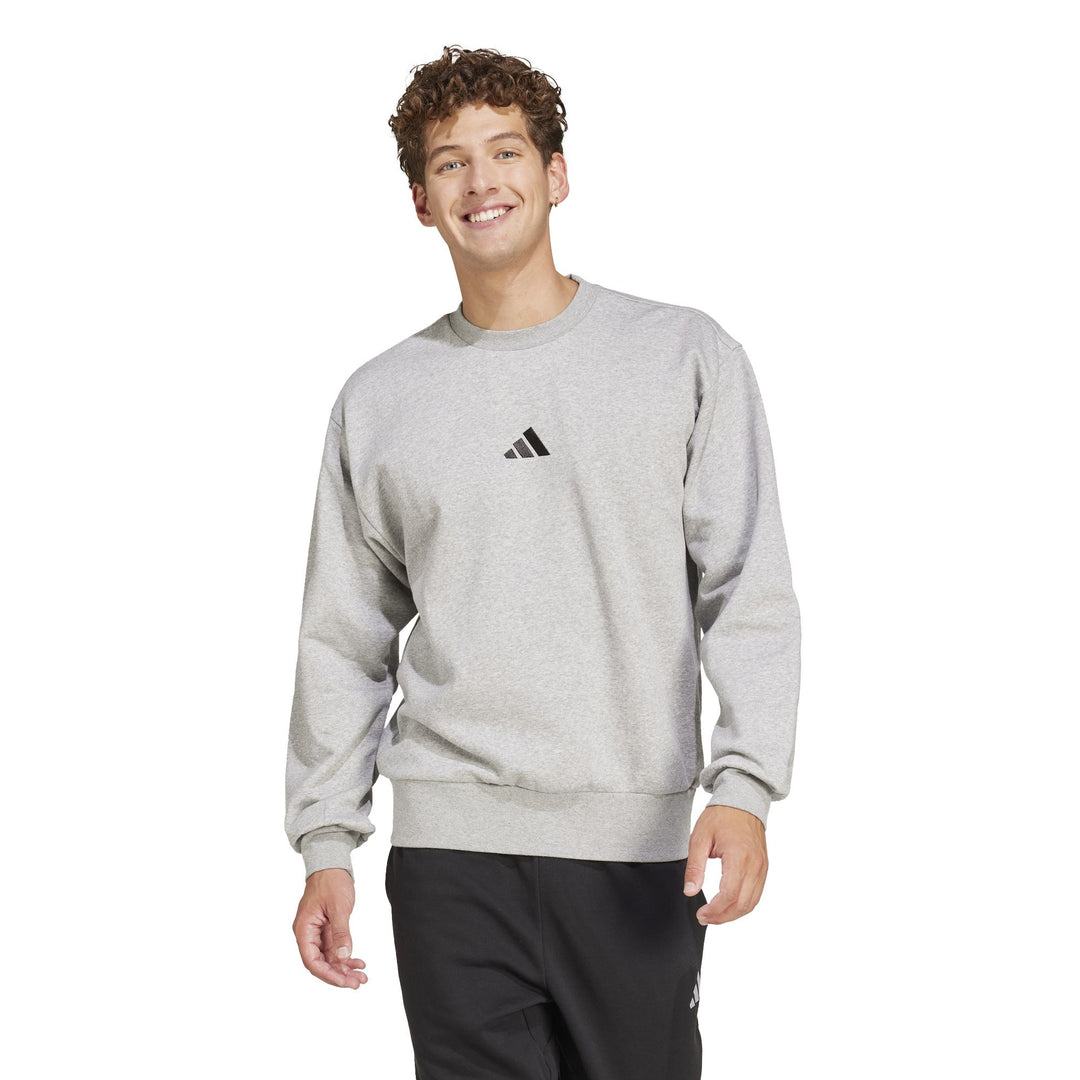 adidas M Feelcozy Swt - mgreyh/black