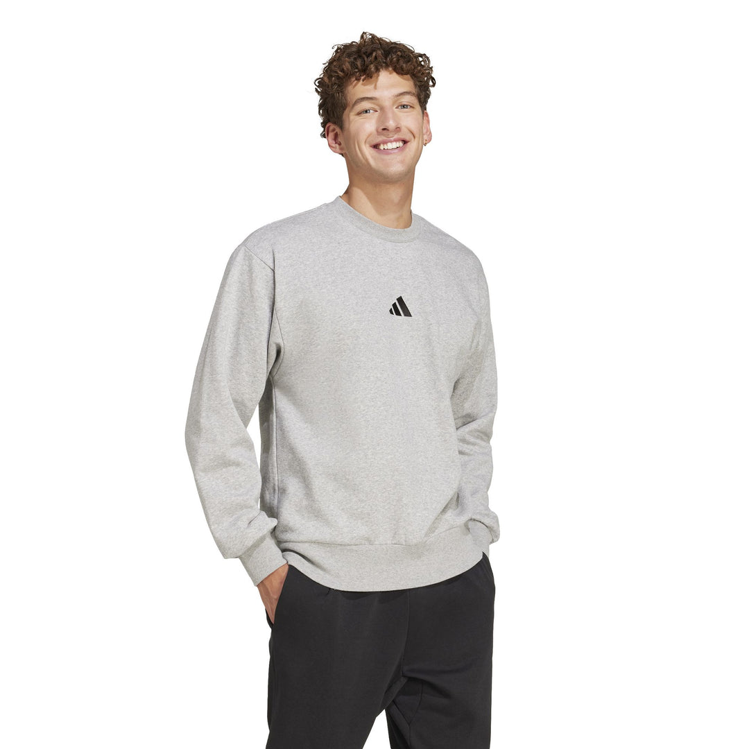 adidas M Feelcozy Swt - mgreyh/black