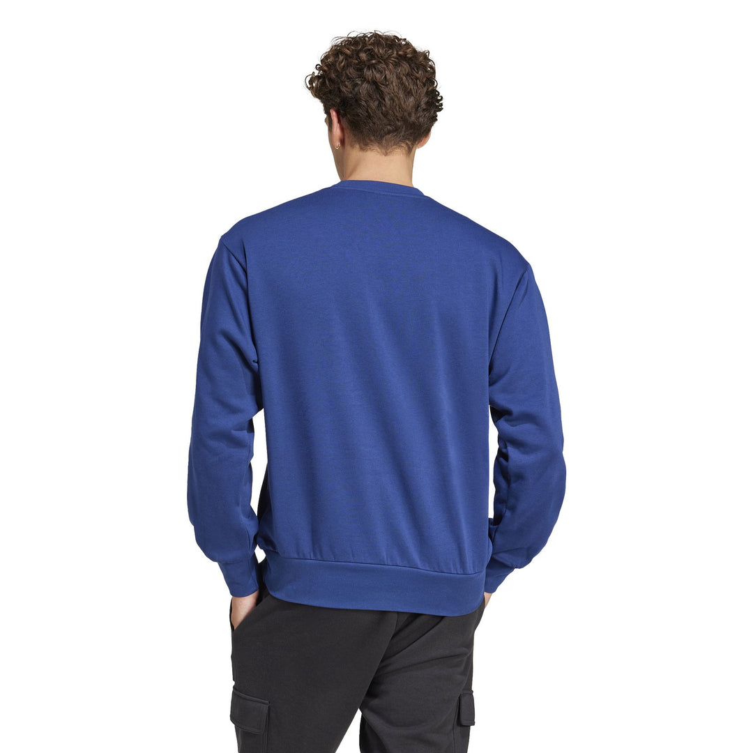 adidas M Feelcozy Swt - dkblue/white
