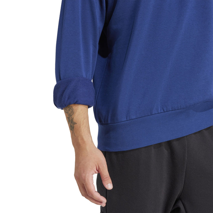 adidas M Feelcozy Swt - dkblue/white