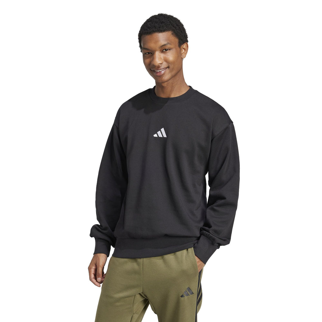 adidas M Feelcozy Swt - black/white