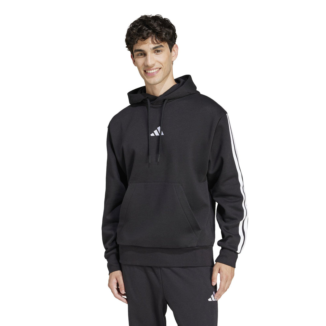 adidas M 3S Fl Hd - black/white