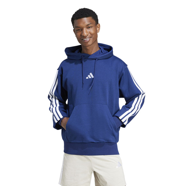 adidas M 3S Fl Hd - dkblue/white