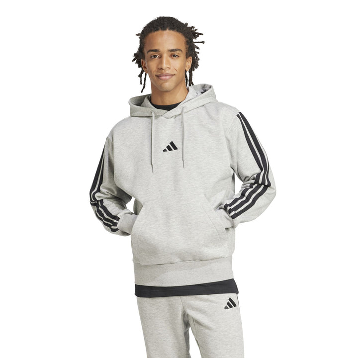 adidas M 3S Fl Hd - mgreyh/black