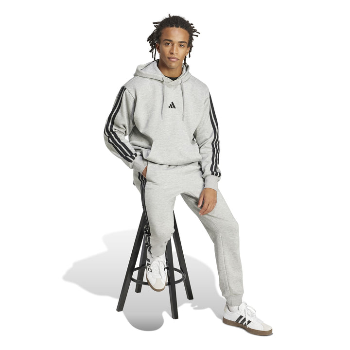 adidas M 3S Fl Hd - mgreyh/black