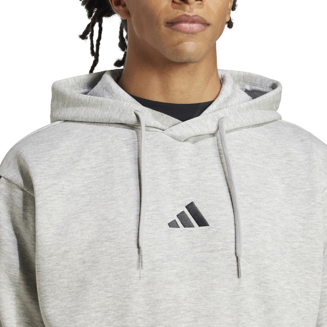 adidas M 3S Fl Hd - mgreyh/black