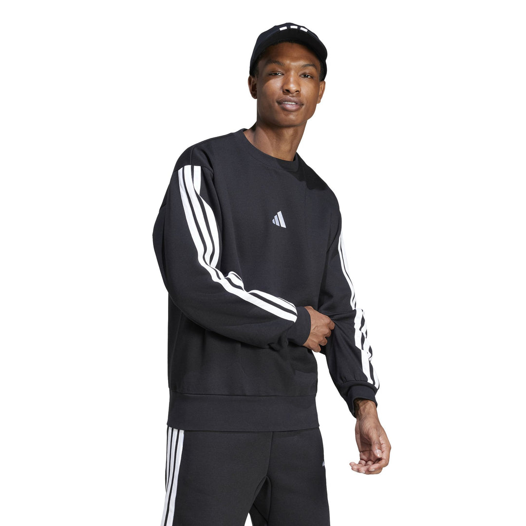 adidas M 3S Fl Swt - black/white