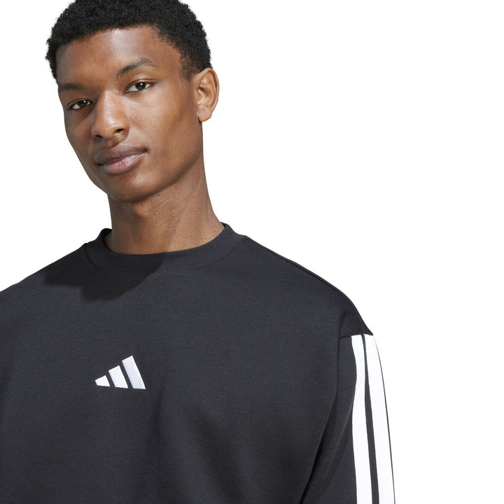 adidas M 3S Fl Swt - black/white