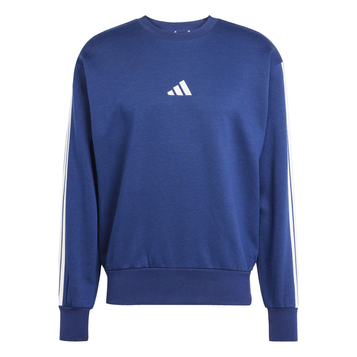 adidas M 3S Fl Swt - dkblue/white