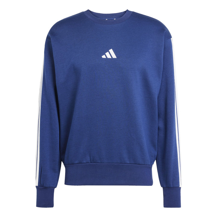 adidas M 3S Fl Swt - dkblue/white