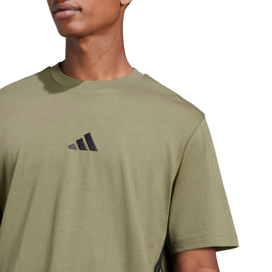 adidas M 3S Sj T - olistr/black