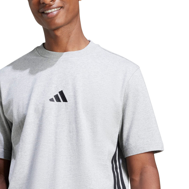 adidas M 3S Sj T - mgreyh/black