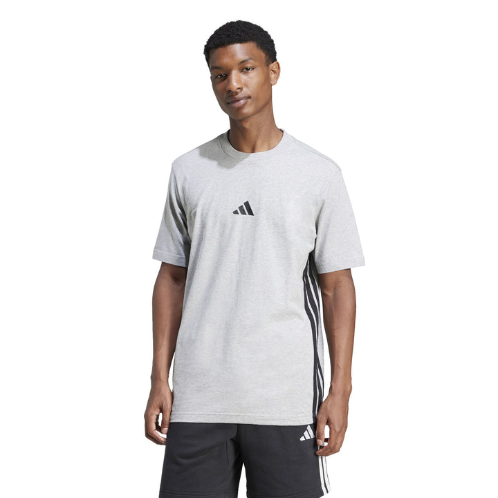 adidas M 3S Sj T - mgreyh/black