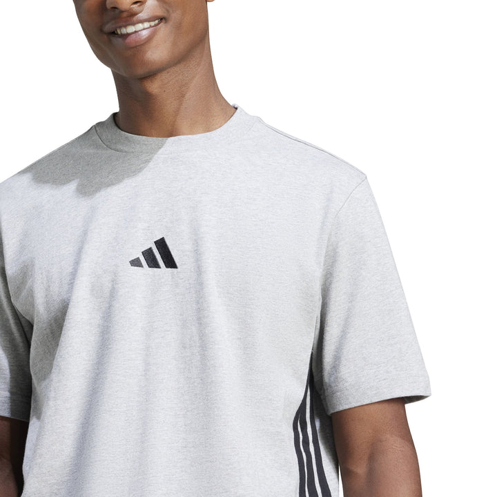 adidas M 3S Sj T - mgreyh/black