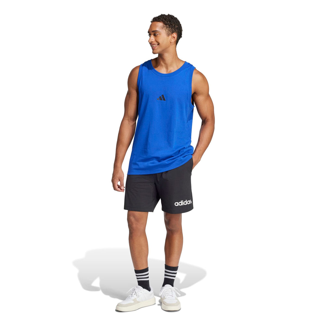 adidas M Sl Tank - royblu/black