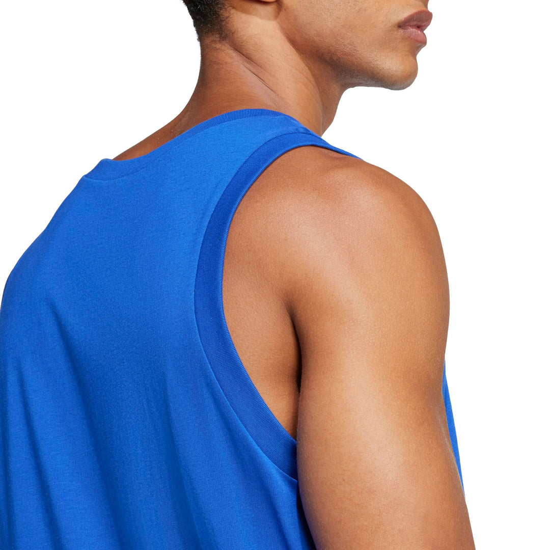 adidas M Sl Tank - royblu/black