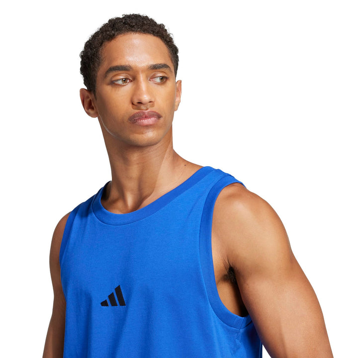 adidas M Sl Tank - royblu/black