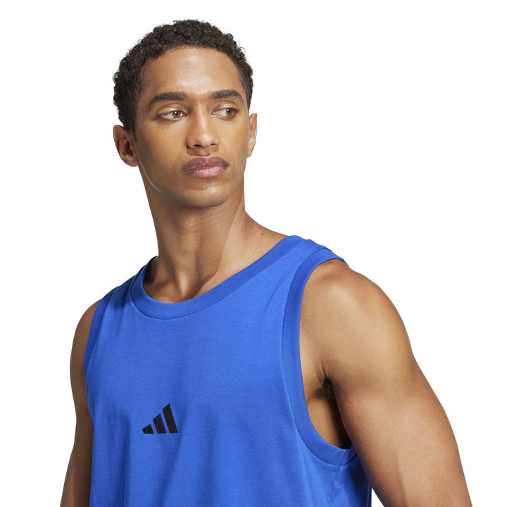 adidas M Sl Tank - royblu/black
