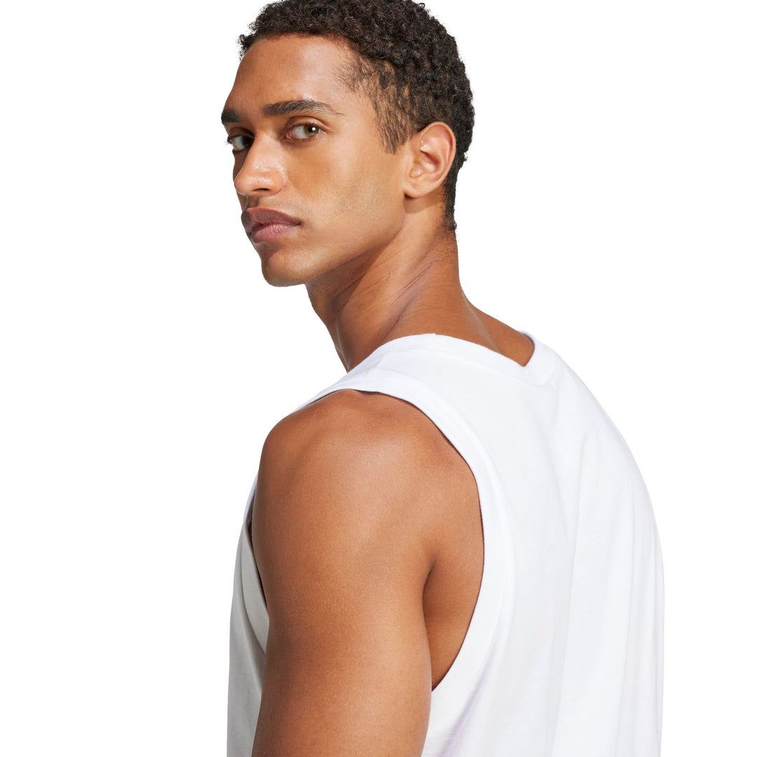 adidas M Sl Tank - white/black