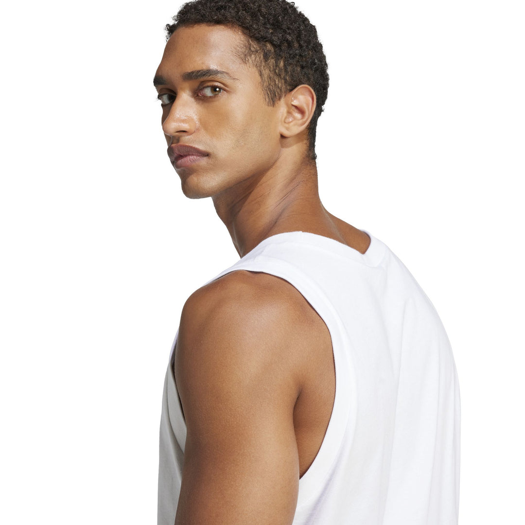 adidas M Sl Tank - white/black