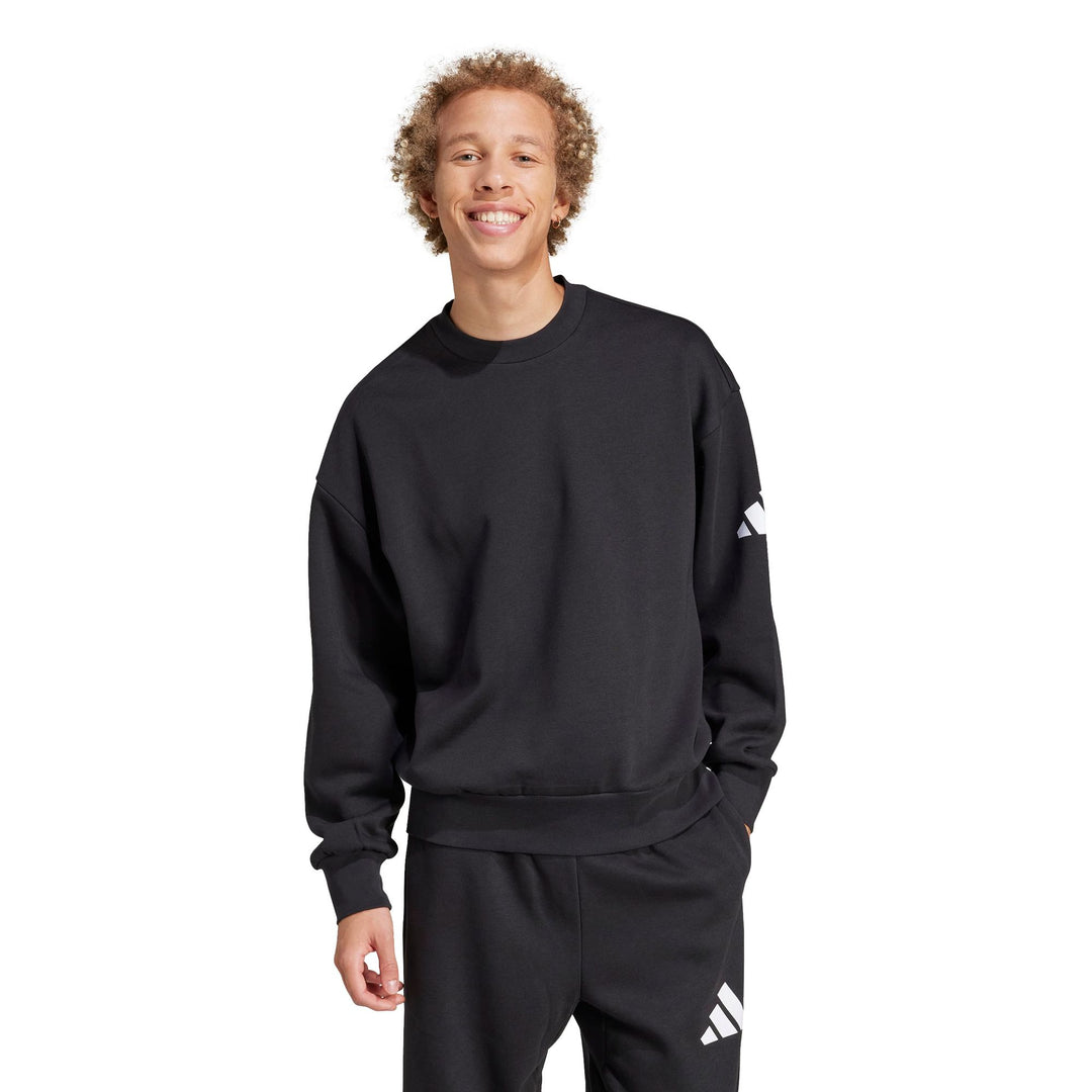 adidas M Swt Fl - black/white