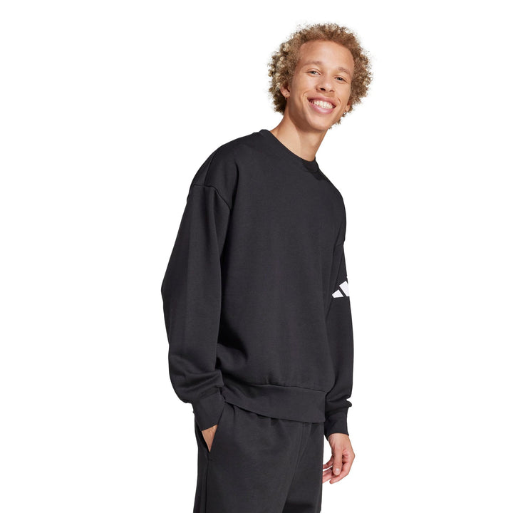 adidas M Swt Fl - black/white