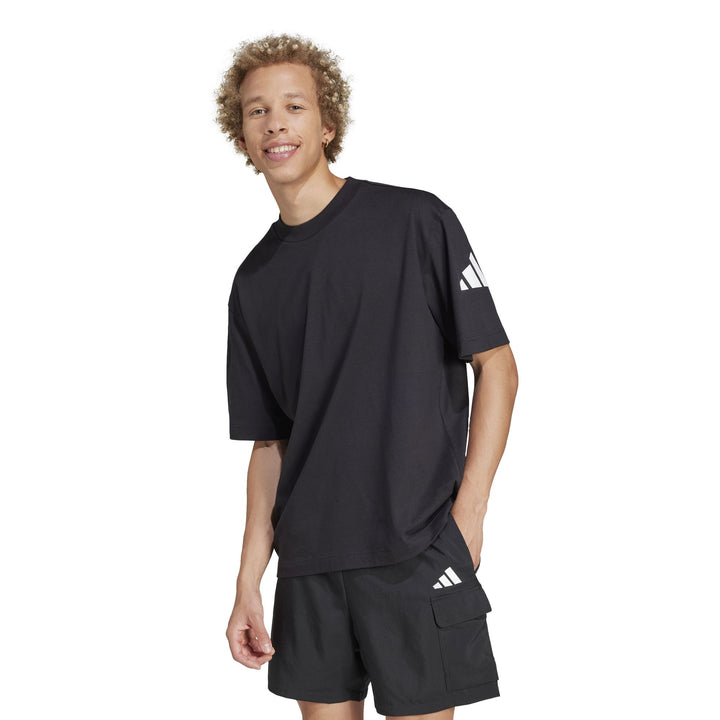 adidas M Sj T - black/white