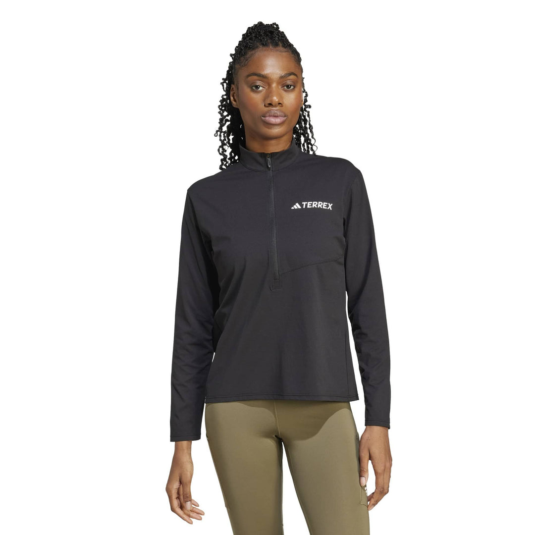 Adidas W Mt Halfz Ls T Langarmshirt
