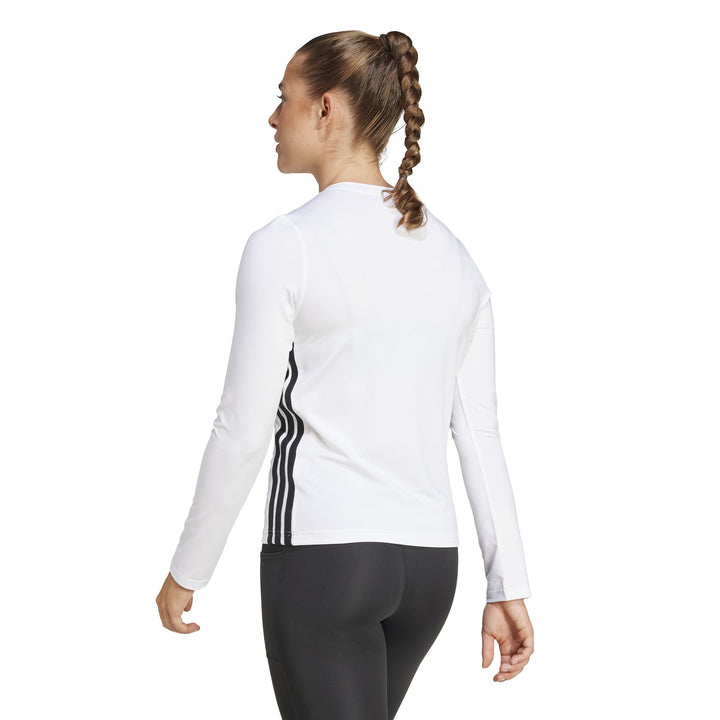 adidas Te 3S Ls - white/black