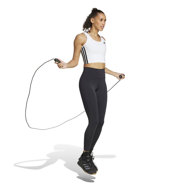 adidas Te 3S Crop Tank - white/black