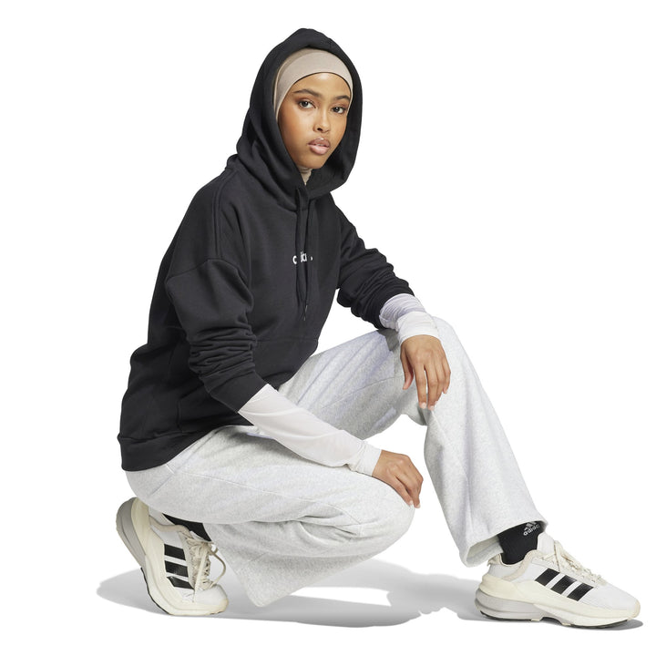 adidas W Lin Fl Hd - black/white