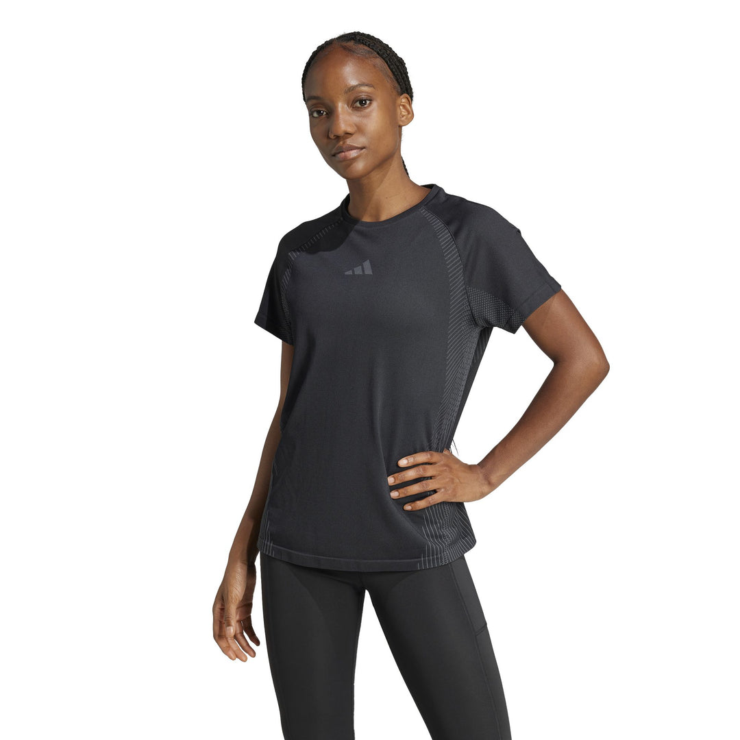 adidas Seamless Tshirt - black/gresix