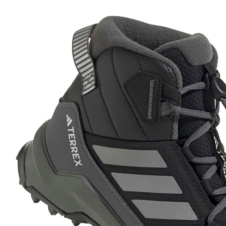 adidas Terrex Ax4R Cw+ Mid K - cblack/msilve/gresix