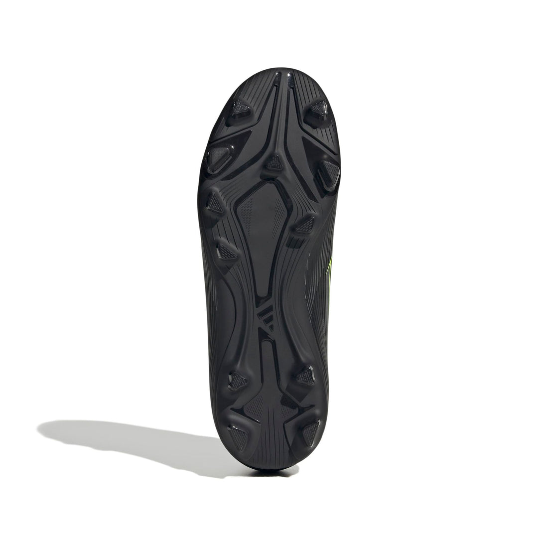 adidas F50 Club Fg/Mg J - cblack/ironmt/luclem