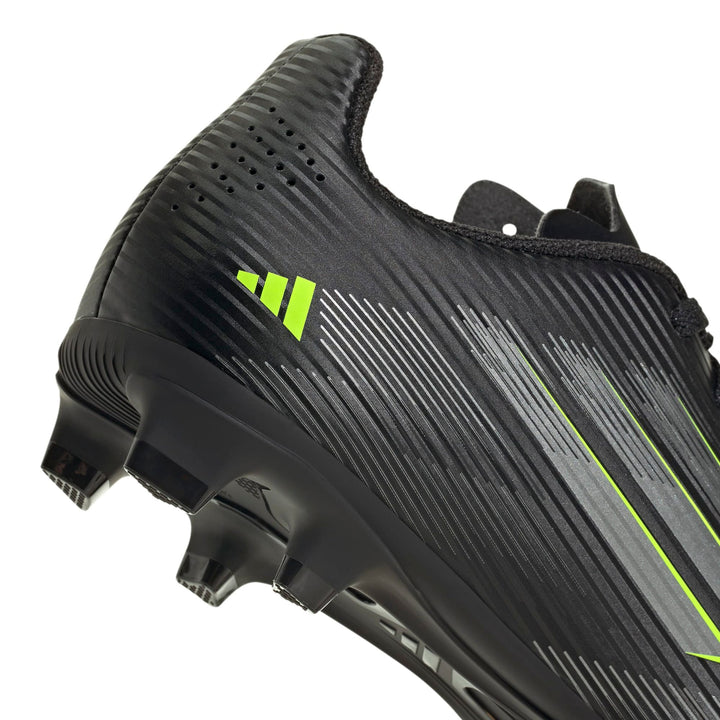 adidas F50 Club Fg/Mg J - cblack/ironmt/luclem