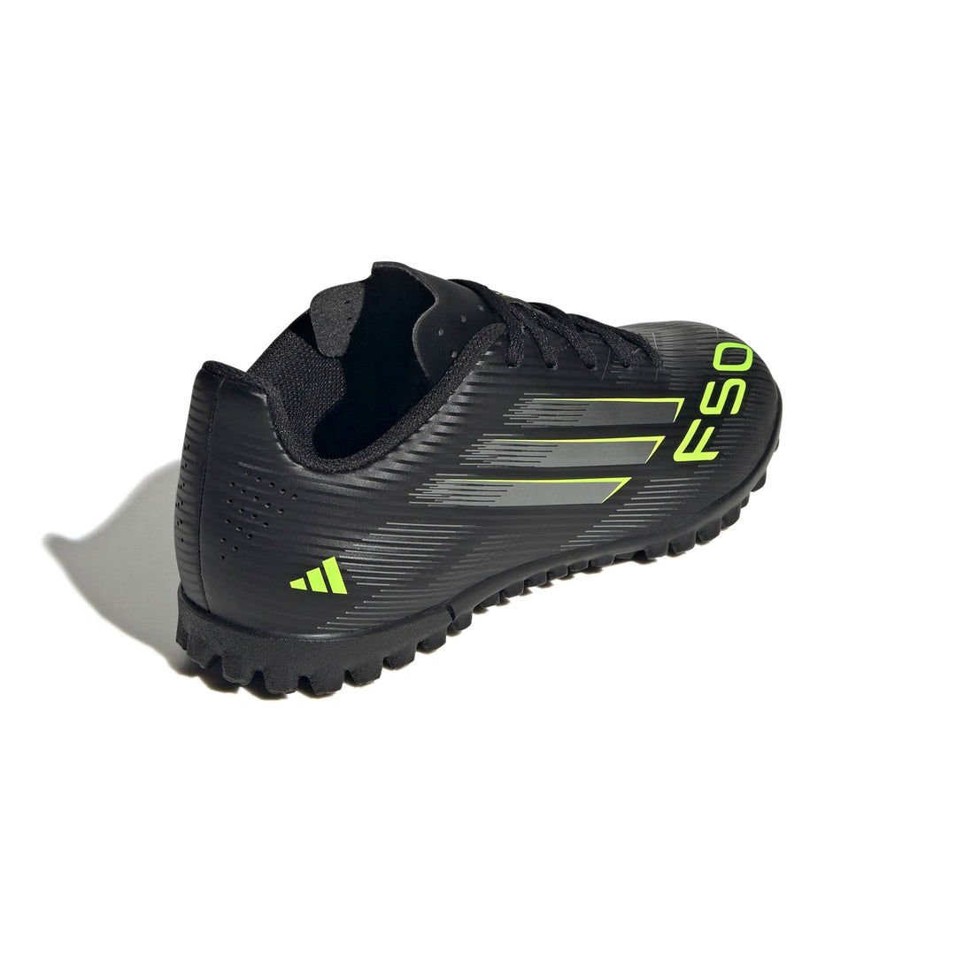 adidas F50 Club Tf J - cblack/ironmt/luclem