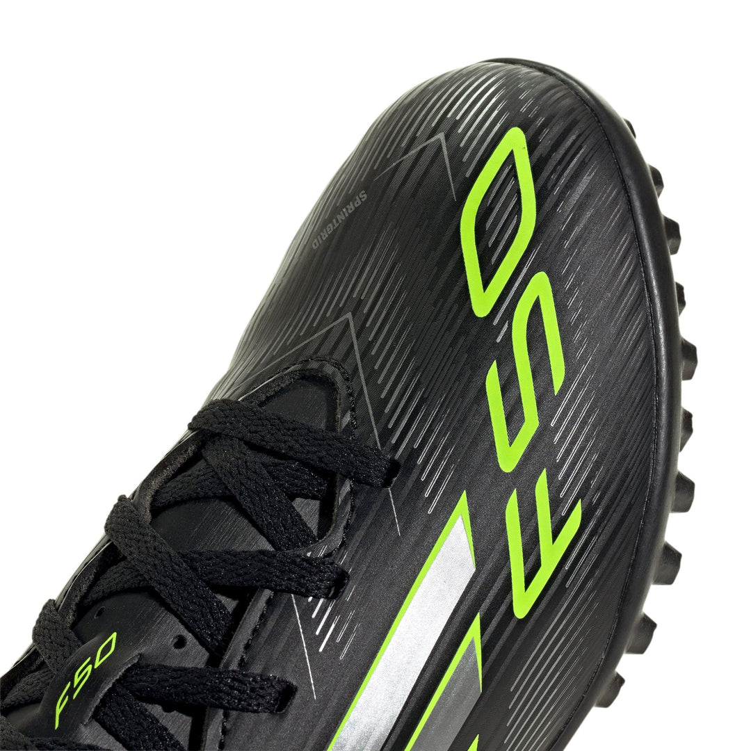 adidas F50 Club Tf J - cblack/ironmt/luclem