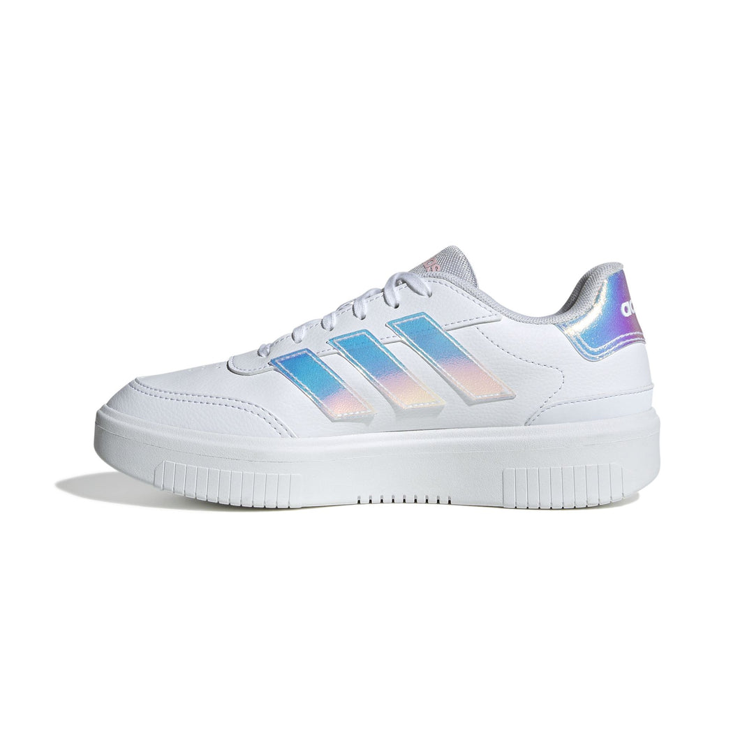 adidas Courtblock Bold - ftwwht/ftwwht/clpink