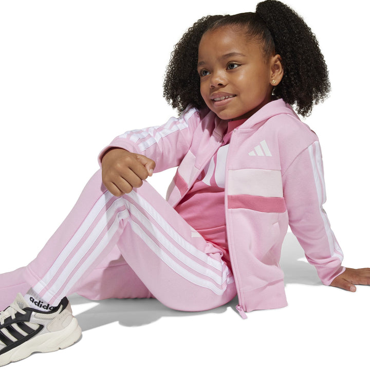 adidas Lk 3S Tib Fl Ts - trupnk/white/clpink