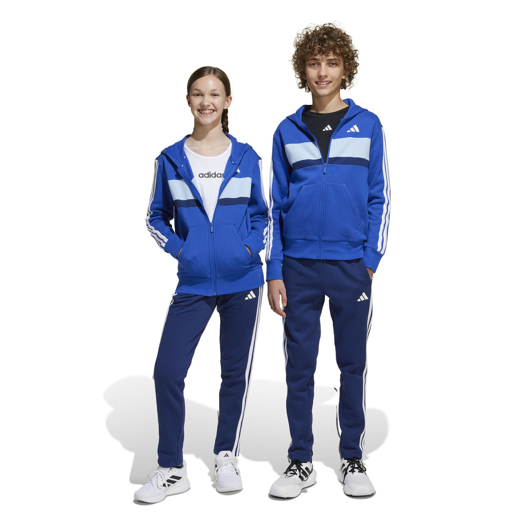 adidas J 3S Tib Fl Ts - royblu/white/globlu