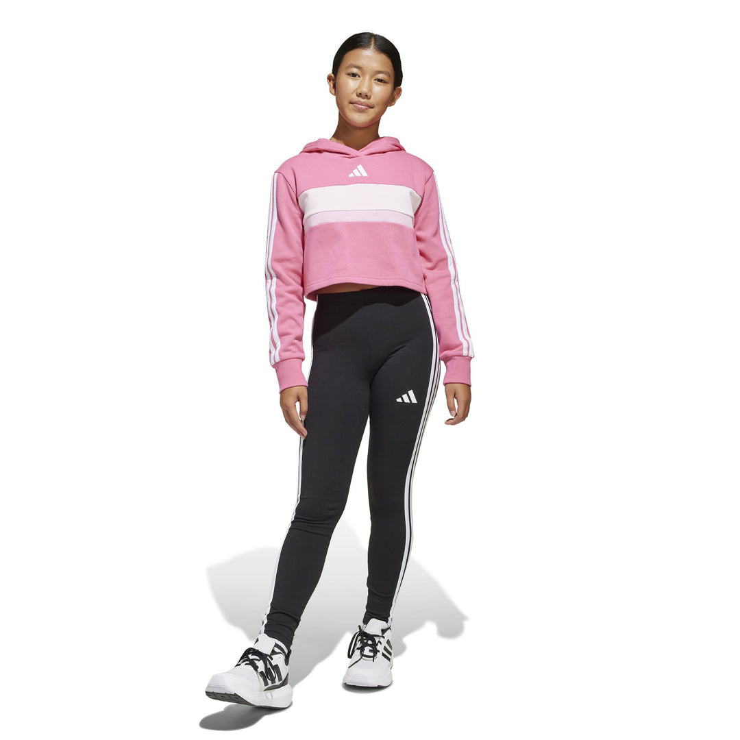 adidas Jg 3S Tib Fl St - pnkfus/white/clpink
