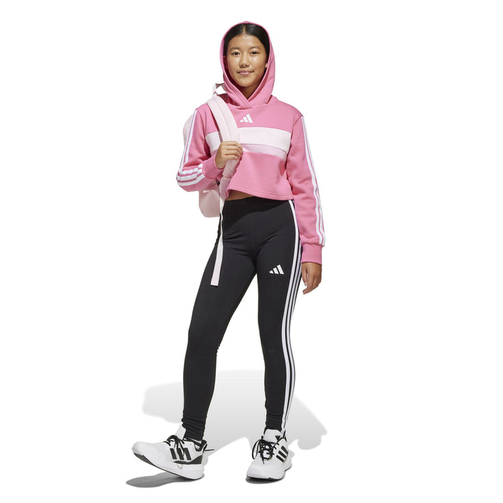adidas Jg 3S Tib Fl St - pnkfus/white/clpink