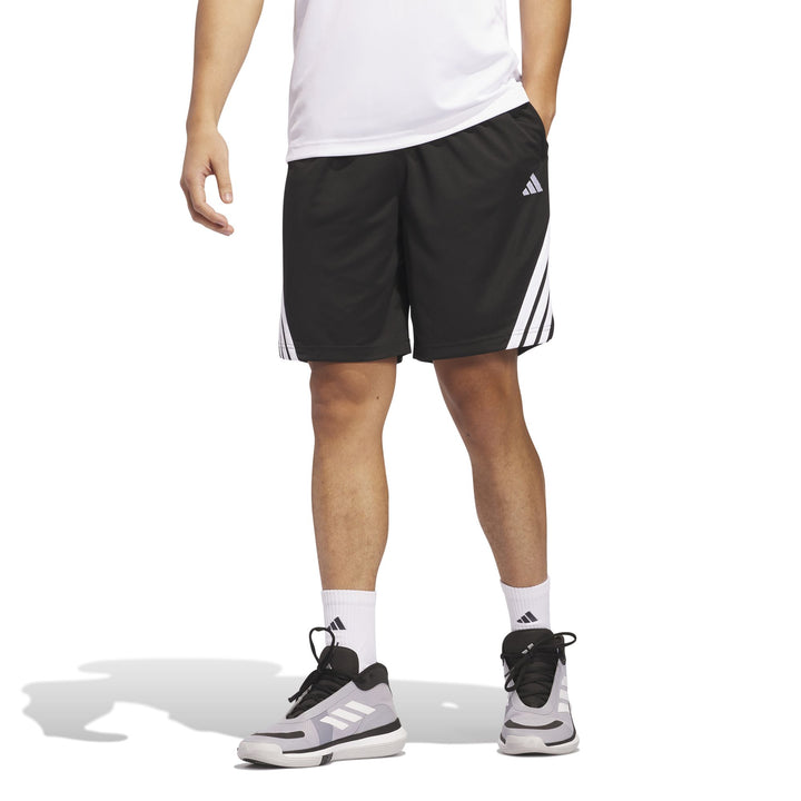 adidas 3-Stripes Short - black/white