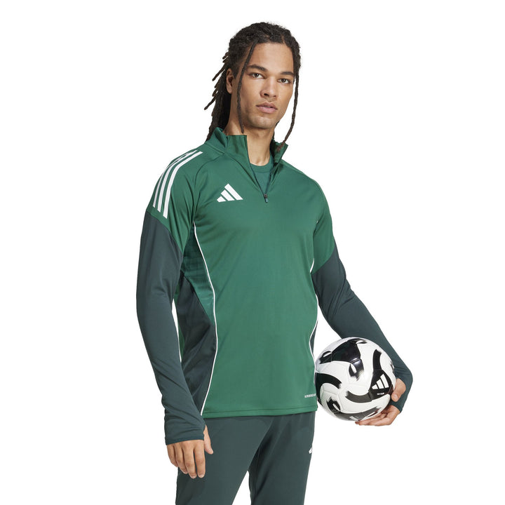 adidas Tiro25C Tr Top - drkgrn/shagrn