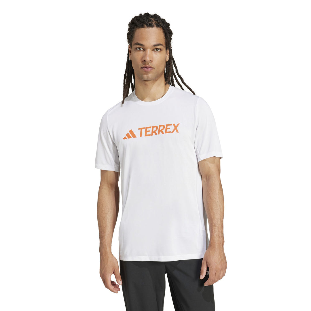adidas Mt Log Tech T - white