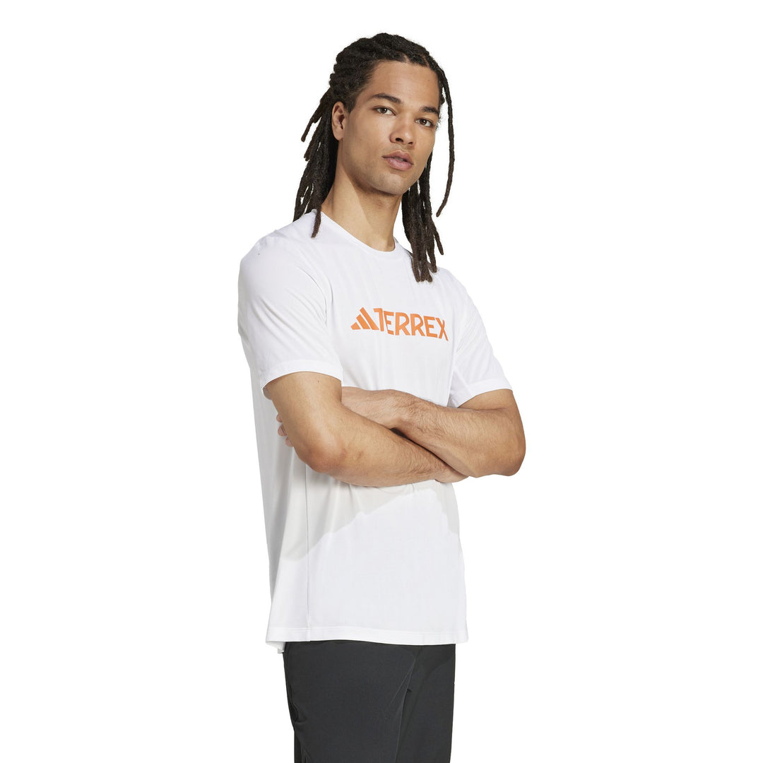 adidas Mt Log Tech T - white