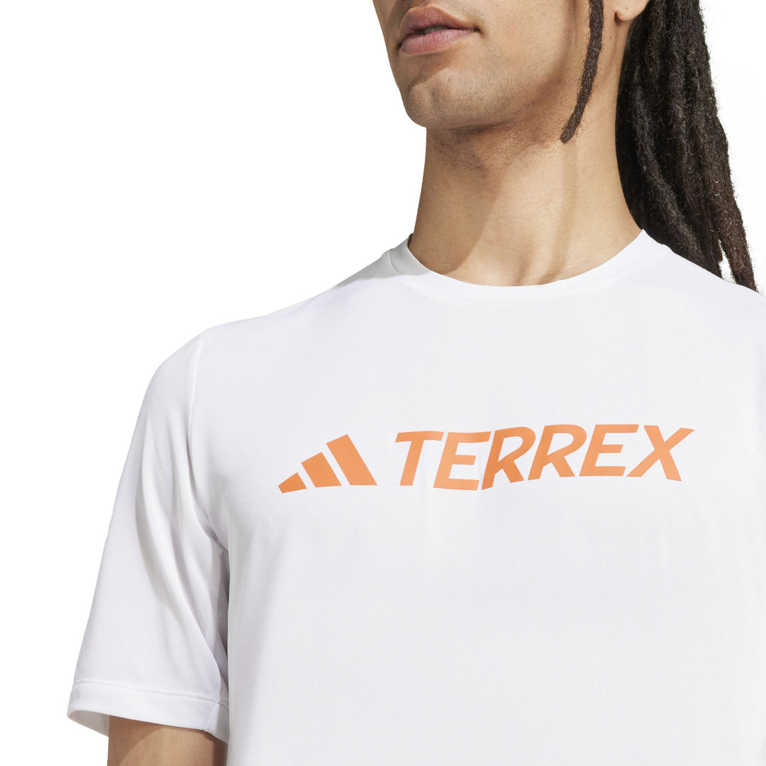 adidas Mt Log Tech T - white