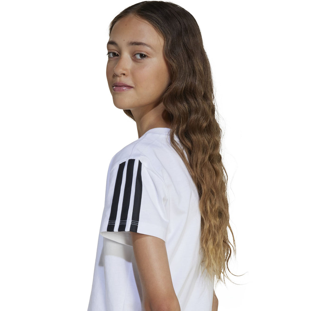 adidas Jg 3S Tee 160 - white/black