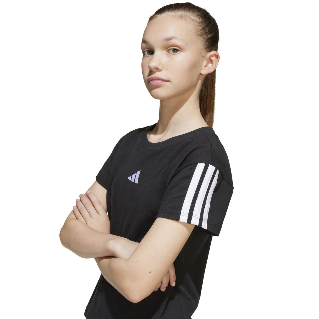 adidas Jg 3S Tee 160 - black/white